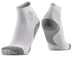 X-SOCKS Hike Discover Crew Chaussettes de randonnée, 45-47 | Thermorégulation optimale, protection des zones sensibles, compression O-Ring, mesh respirant anti-odeurs