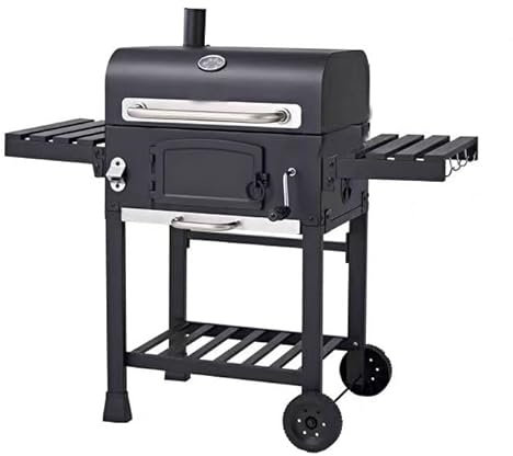 Parrilla for barbacoa, parrilla de carbón for barbacoa, estufa de barbacoa americana for jardín, patio, barbacoa doméstica, juego completo grande for exteriores, parrilla de carbón for 5 personas, pla