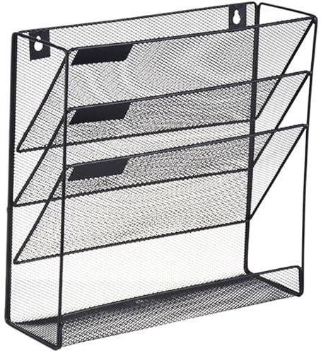Generischer 4-Tier Wand-Aktenordner, Aktenordner, Aktenordner, Dokumentenhalter, multifunktionaler Dokumenten-Organizer für Büro, Zuhause, Klassenzimmer