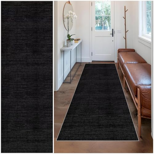Alfombra moderna abstracta larga antideslizante para interiores, entrada, cocina, frente al fregadero, escaleras, dormitorio, cocina y pasillos, por metro, 40 x 60 cm