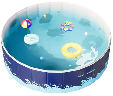 Piscina Per Bambini,Vasca Da Bagno Pieghevole Esterna | Capacità Gonfiabile per Attività Acquatiche Giardino Cortile Interno