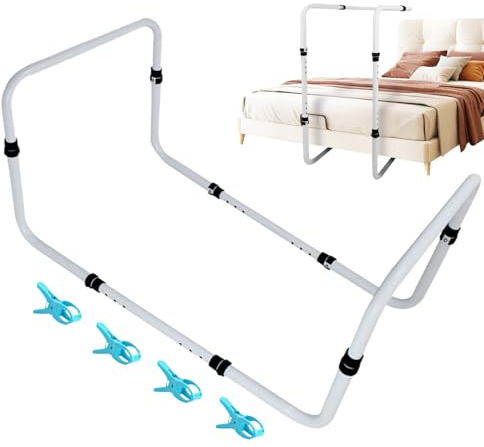Umiocns Blanket Lifter | Adjustable Carbon Steel Sheet Riser Tool | Heavy Duty Blanket Riser Aid, Bed Cradle Assistance Device for Grandma Family Husband Girls Youth Son Boys Grandpa Wife Teens