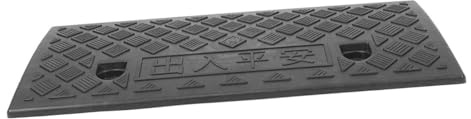 VILLFUL Gummi Auffahrrampe Rutschfest Belastbar Flexibel für Auto Motorrad Garage Leicht Tragbar Langlebig Praktische Schwellenrampe Outdoor Nutzung