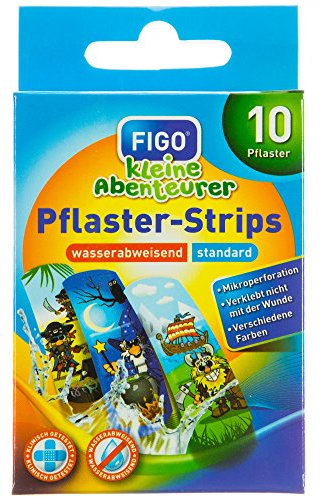 Figo Kinder-Pflaster Kleine Abenteurer, 1 Packung (10 Stück)