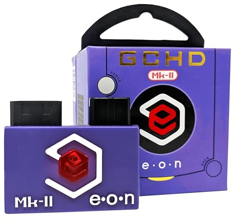 E E·O·N GCHD Mk-II | GameCube HDMI Adapter (Indigo)