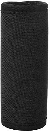 Neopreno Rectángulo de Equipaje con asa de Envoltura, Agarre Suave para Maletas, maletín portadocumentos, Color Negro