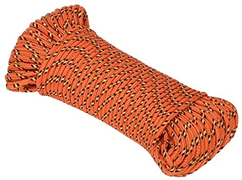 Bussandri Exclusive - Bootsseil Orange 5 mm 100 m Polypropylen
