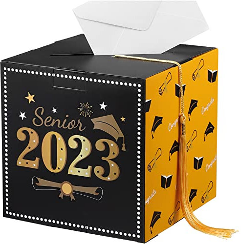 VALICLUD Abschlussbox Aus Pappe Für Schulabschlussfeiern Mit Reicher Farbgebung Und Hoher Qualität Als Geschenkbox Für Abschlusskarten Dekorationstischhelfer