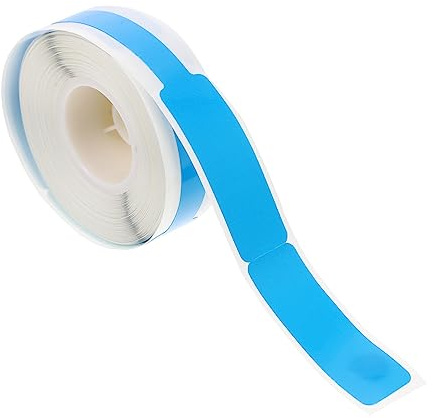 NUOBESTY -kabeletiketten wasserdichte Aufkleber Für Kabel Selbstklebende Etiketten Flexible Und Reißfeste Beschriftungen Für Kabel Und Drähte Blau