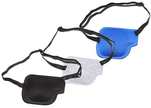 HAPINARY 6stücke Tragbare Amblyopie-augenpflaster Langlebige Kompakte Augenschutzmasken Mit Elastischem Riemen Für Effektives Seetraining Und Komfortable Nutzung Für Täglichen Gebrauch
