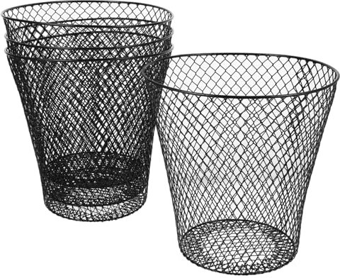 Toddmomy 4 Stück Pflanzenschutzhülle Mülleimer Pflanzenkuppel Hühnerdrahtkuppel Gartenpflanzenglocke Tiere Cloche Kuppel Pflanzenschutz Aus Draht Zimmerpflanzenkäfig Grenze Netz Black Eisen