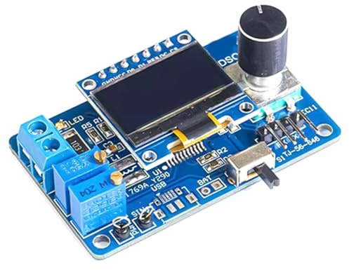 Fasizi Stc8a8k Diy Oscilloscope Kit With 0.96 Oled Single Channel 30v/10khz Digital Oscilloscope For Electronics Training And Soldering Practice