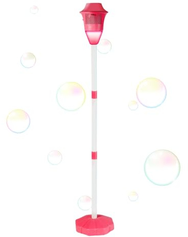 Bubble Tower Light Outdoor – Seifenblase stehend am Boden, Seifenblasen-Sprühgerät von der kreativen Straßenlampe | Unterhaltsmaschine Debbles stehend für Kinder und Erwachsene, für