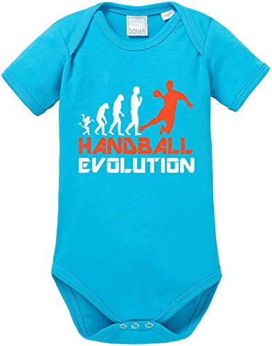 EZYshirt® Handball Evolution Baby Body Shortsleeve