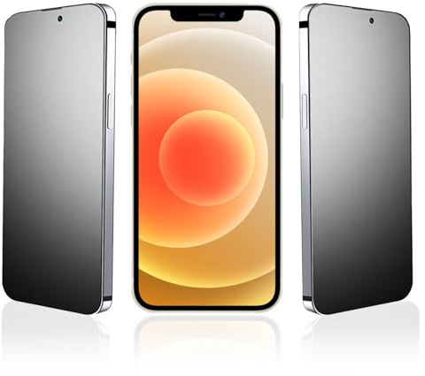 HAIWILL 3 Stück Sichtschutz Schutzfolie für iPhone 14 Pro Matt Schutzglas | Anti-Spy Sichtschutzfolie 9H Full Screen Displayschutz Blickschutzfolie Gehärtete Glas Matt Folie für Apple 14 Pro, 6,1”