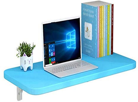 asdchZen Klapptisch Wandtisch, Wandtisch, Schwebender Tisch, Platzsparender Hängetisch Für Arbeitszimmer, Schlafzimmer, Badezimmer Oder Balkon (60 X 40 Cm/24 X 16 Zoll)