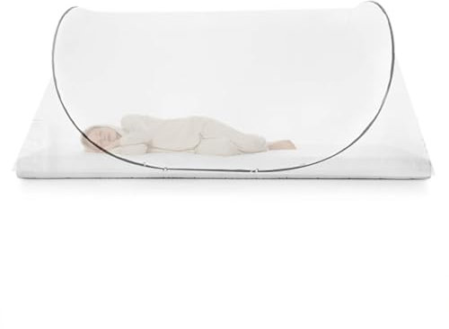 Moskitonetz Bett, Outdoor Reise Einzelbett Faltbar Fliegennetz - Verstellbares Fliegennetz, Pop-up-Zelt, Feinmaschig Ultraleichtes Fliegengitter Für Einzelbett, Für Zuhause, Schule, Reisen