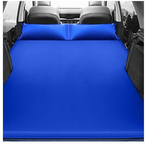 Auto Aufblasbare Luftmatratze Für BMW i3 2013-2022, Camping Reisebett Outdoor Luftkissen Kofferraum Autobett Zubehör,B/Blue