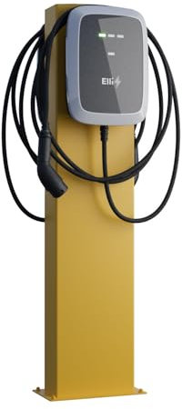 VW StationMaster for Two Colonne de charge avec plaque de base jaune