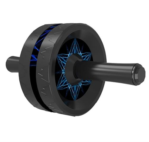 Bauchroller Bauchtrainer Heim-Fitnessgeräte Für Das Kerntraining, Geräuschloses Ab-Roller-Trainingsgerät, Fitness-Bauchrad-Bauchmuskeln Bauchmuskeltrainer(C)