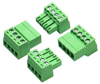 Generisch 1Set 15EDGKP 2P/3P/4P/5P/6P/7P/8P Stecker 300V 8A 3,5/3,81mm abstand Plug-In Männlich Weiblich Steckbare Terminal Block 15EDGKP(3.50mm spacing,2P)