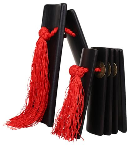 Vaguelly Traditionelles Chinesisches Instrument Aus Holz Kuaiban Für Anfänger Allegro-klöppel Mit Großer Und Kleiner Geeignet Für Junge Mädchen Verbesserung Von