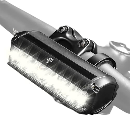 Luz Delantera para Bicicleta,Luces Recargables para Bicicleta de Carretera - Impermeable 1000LM con Luces Altas Y Bajas para Uso En Carretera Y Ciudad