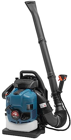 Rucksack Blatt Gebläse, 75.6CC 4 Takt Benzin Rucksack Laubbläser, 2600W Laubsauger mit 498ft ³ Luftvolumen, Benzin Gebläse Laub Sauger, 7000r/min, für Yard, Garten, Rasenpflege und Straßenreinigung