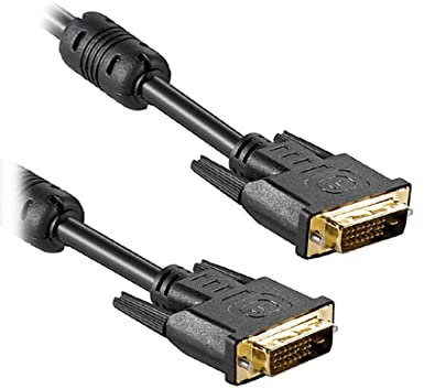 J21 1,8 m câble DVI dual link 24 + 1 mâle Câble moniteur Screen écran PC TV