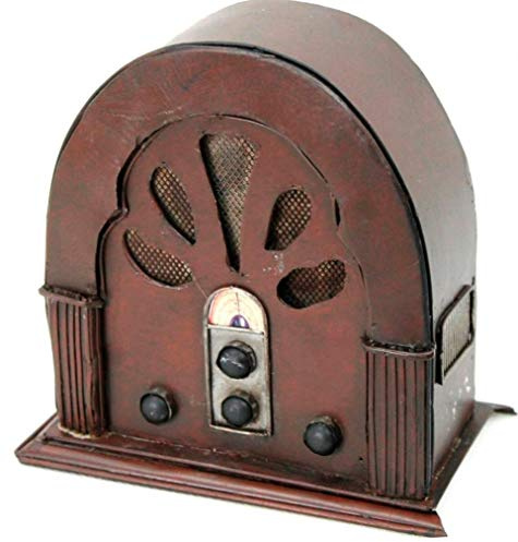 Decohouse Hucha Vintage Original - alcancia Radio Antigua Retro - Regalo Original y Barato
