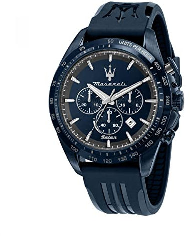 Maserati Solar Blue Herrenuhr, Nur Solarzeit, Analog – R8871649001