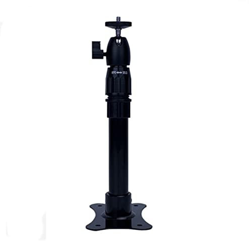 UNNS Projector Mount Wall-mounted Projector Rack Ceiling Mount Projector Bracket Small Bracket Can Be Rotated 360° Can Support 11 Pounds Adjustable Stand (Color : Black)
