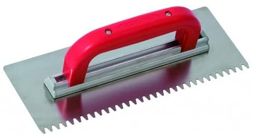 SOFOP TALIAPLAST - Platoir à colle spécial ite 30x11,5cm dents 7mm