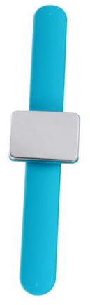Magnetisches Friseurarmband aus Silikon, Haarspangenhalter Blau | Silikonarmband für Alltag, Bequem zu Tragen, Hält Clips, als Friseurbedarf Geeignet