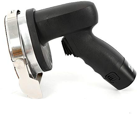 Froulaland 80 W Couteau à Kebab Électrique sans Fil, Trancheuse à Viande Turc Kebab Commerciale en Inox, Épaisseur Réglable 0-8 mm, pour Restaurant, Snack-bar