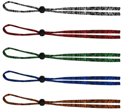 Ehuihuan Cordon Gafas Hombre, Cordones Para Gafas Cuerda Antideslizante Para Gafas, Correa Gafas Adecuada Para Una Gran Variedad De Gafas, Material De Nailon, 5 Colores