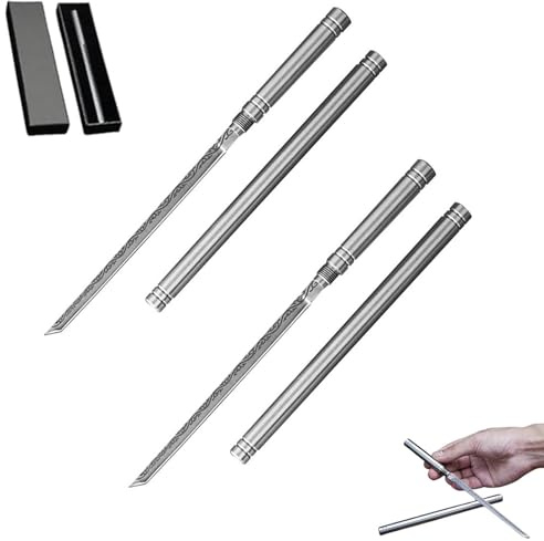 HNTKGME Cuchillo De Fruta PortáTil Multiusos Para Exteriores Con Funda, Cuchillo De Fruta PortáTil Multiusos Para Exteriores, Cuchillos De Cocina Ultra Afilados Para Frutas (2pcs)
