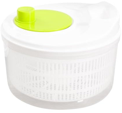 Sghtil Centrifuga per Frutta, centrifuga per Insalata,Centrifuga Piccola per lattuga | Centrifuga per asciugatrice per Verdure, centrifuga per rondella di Frutta Multifunzionale per Cucina