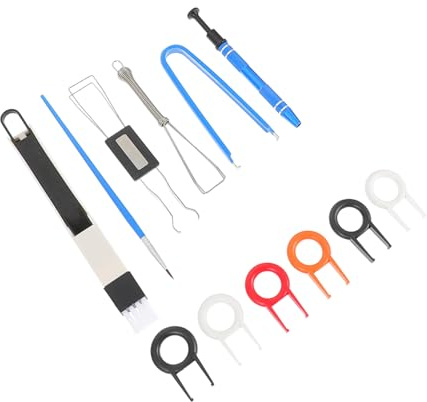 CAXUSD 1Ensemble Kit de Nettoyage Clavier Mécanique avec Brosse Extracteur et Outil de Nettoyage pour Claviers et Composants Électroniques
