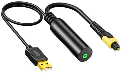 Cavo analogico digitale 3 5 mm a USB adattatore coassiale SPDIF ricevitore convertitore digitale