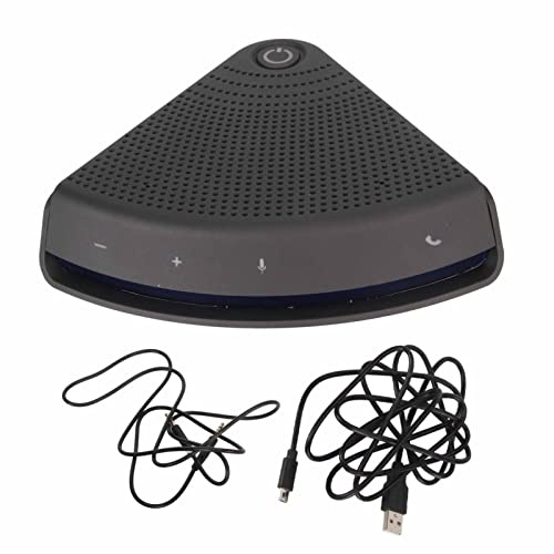 Conference Microphone Omnidirectional Noise Reduction USB Bluetooth Dual Mode Voice Call Mic for Windows