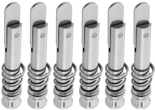 ECSiNG 6 Pezzi Di Perno Di Rilascio A Molla Sospeso Marino 39x6mm Adatto Per Yacht Tende Da Sole Per Navi