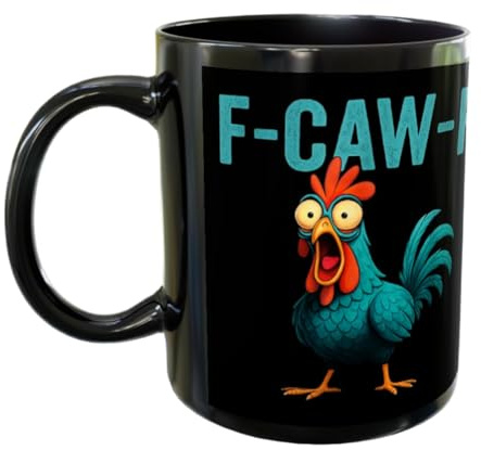 Lustige Hühner Kaffeetasse, 355ml Keramik Hahn Tassen, Milchbecher, Für Milch Saft Eiswasser Heiße Kalte Getränke Freunde Kollegen Frauen Männer Hühnerliebhaber Gefallen
