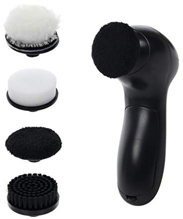 Elektrisk skoputsningssats, borste Shoe Shiner Cleaner Portable Care Kit for skor, väskor, soffa
