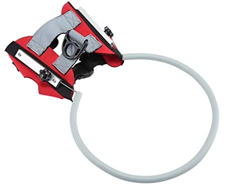 Fictory Blind Dog Halo Reflektierendes Anti-Kollisions-Führungsgeschirr für Sehbehinderte kleine Hunde & Katzen, Rot, S (4-10kg)