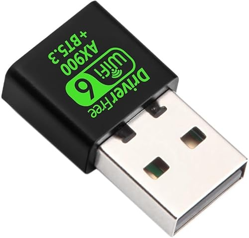 AX900 USB WiFi 6 Bluetooth 5.3 Adattatore 2 in 1 Dongle Dual Band 2.4G & 5GHz USB WiFi Rete Wireless Ricevitore WLAN