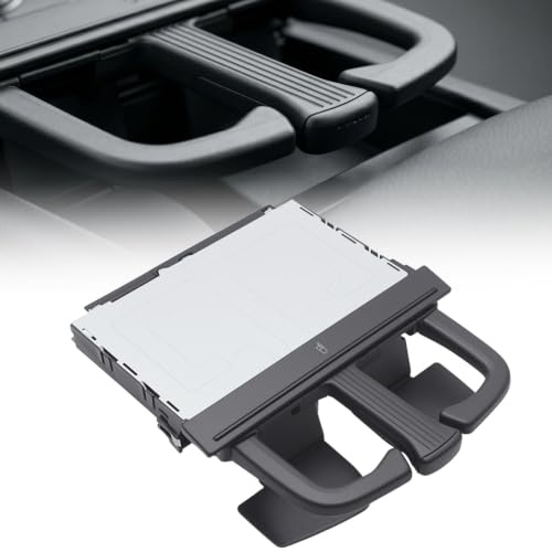 Hoypeyfiy 1J0858601D Kompakter Getränkehalter, klappbarer Getränkehalter, Ersatzteil für VW Golf, Jetta und Bora (1999–2005), ersetzt 8P0885995B