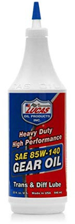 Lucas Oil 10042 SAE 85W-140 Heavy Duty Gear Oil Pack of 2