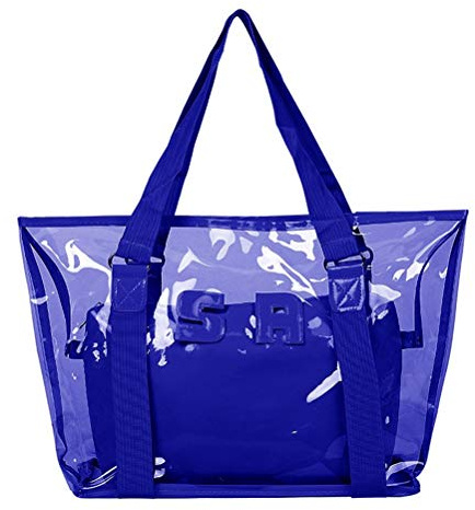Hihey Strandtasche Sommermode Freizeit Transparente PVC Umhängetasche Handtaschen Große Tasche Luxus Handtaschen