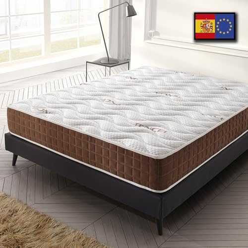 SIMPUR Relax: Visco Ergo Matratze 120x200 cm - Höhe +/- 19 cm - Doppelseitig wendbar - High Density HR ViscoSoft Foam - 7 Ruhezonen - Unabhängigkeit der Betten - Triple Layer System